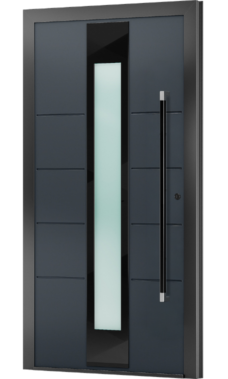 Lacobel Line 02, drzwi ze szkła lacobel Veyna 2025