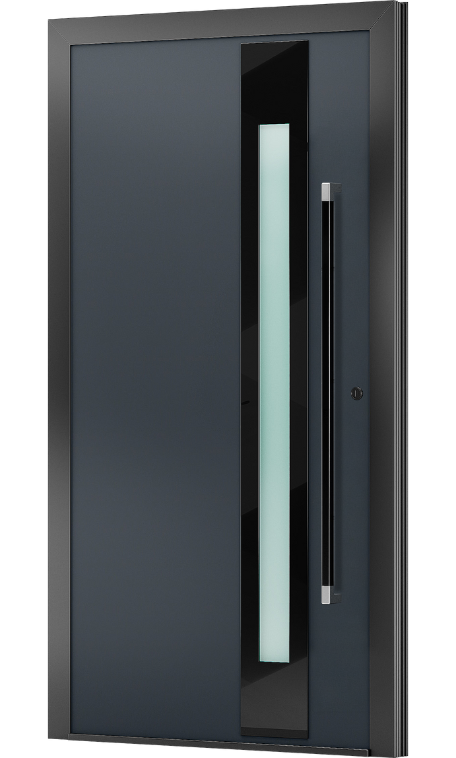 Lacobel Line 04, drzwi ze szkła lacobel Veyna 2025