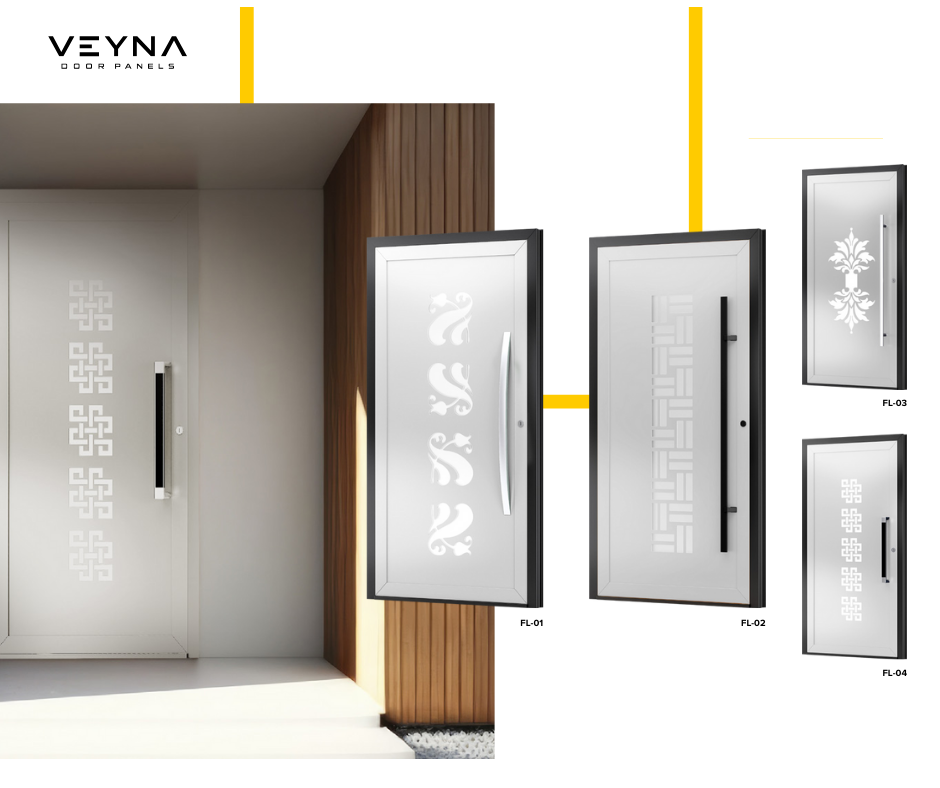 drzwi PVC na bazie wypełnień Veyna Fashion Line
