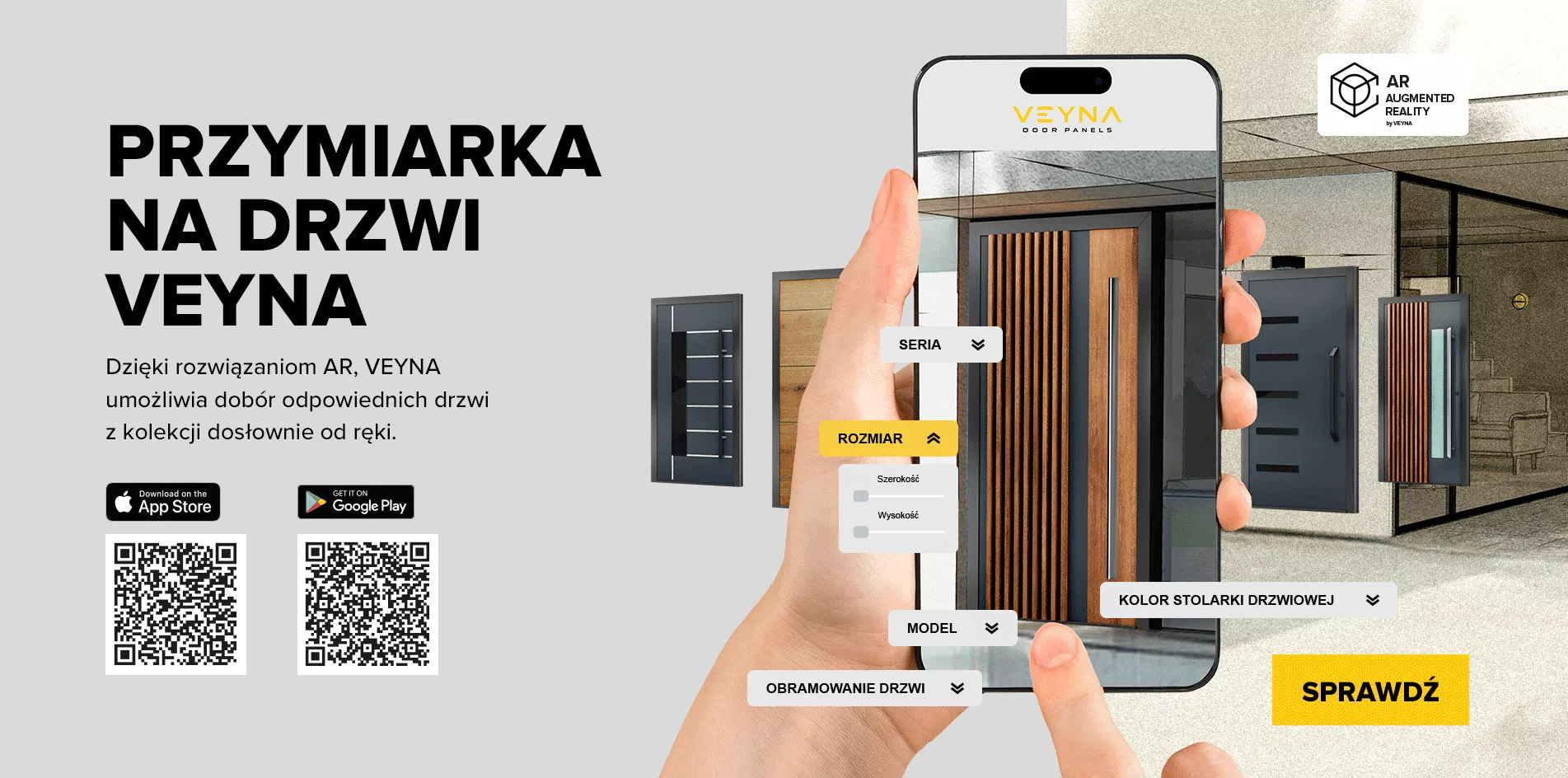 NOWOSC APLIKACJA AR STYCZEŃ VEYNA APP